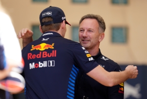 Christian Horner back in F1 paddock amid scrutiny over his Red Bull future