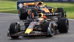 Max Verstappen sees off Oscar Piastri to win sprint race at Belgian Grand Prix