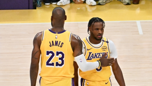 &#039;It&#039;s always been family first&#039;, says LeBron James after historic NBA outing with son Bronny