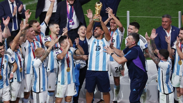 John Terry mocks Aguero as former Argentina star joins in World Cup celebrations
