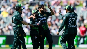 Haris and Saim lead Pakistan to record nine-wicket victory