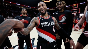 Lillard records season&#039;s second-best return with 60 points in Blazers win