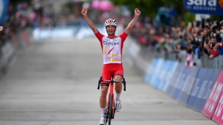 Lafay sprints to Giro stage win as Ewan abandons race