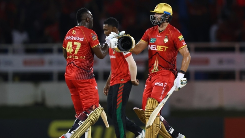 Trinbago Knight Riders triumph in thriller over Guyana Amazon Warriors in CPL clash