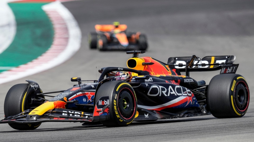 Max Verstappen holds off Lewis Hamilton challenge to win US sprint race
