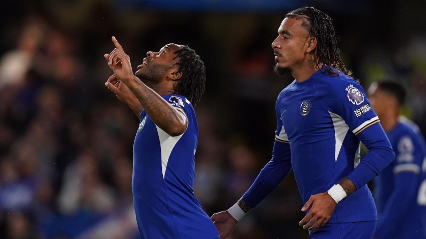 Raheem Sterling at the double as Chelsea ease tension with win