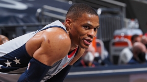 Westbrook thanks Robertson for &#039;setting the stage&#039; after tying triple-doubles record