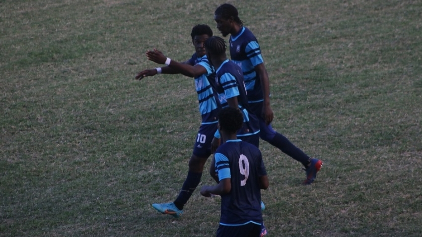 Cayon Rockets rally to remain perfect, St Paul&#039;s swamp Security Forces in SKNFA Premier League