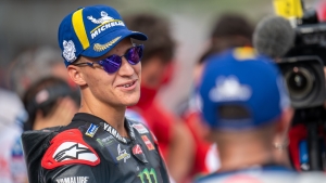 MotoGP champion Quartararo rejoices after taking Indonesia pole