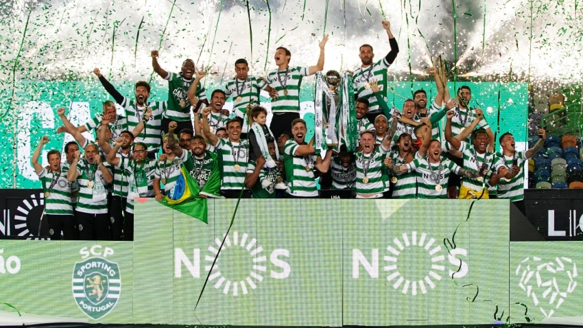 &#039;Weight lifted off&#039; as Sporting wins first Primeira Liga title in 19 years