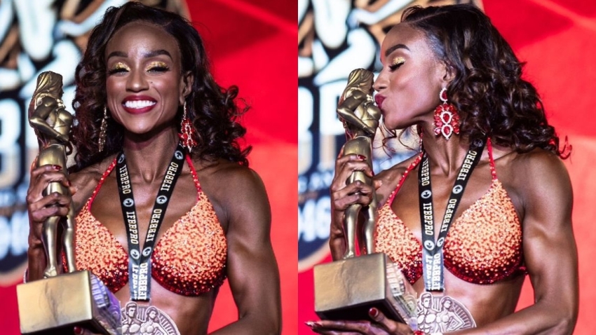 Kimberly Percival triumphs in Bikini Fitness at Mr Universe Chile, caps stellar year with eye on building enduring legacy