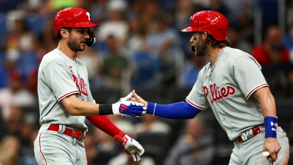 One run enough to get Phillies back to .500 as they prepare to hit the road  