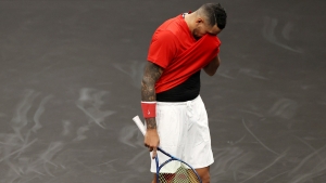 Laver Cup: End is nigh for Kyrgios as Europe stand on cusp of another title