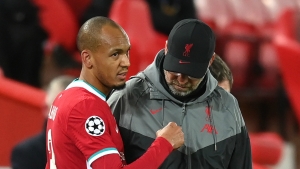 Knee injury keeps Fabinho out of Man United-Liverpool clash, Pogba on bench
