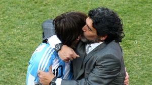 Messi: Maradona would be &#039;super happy&#039; I broke his record