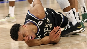 Giannis ruled out of Game 1 with lower back contusion after heavy fall