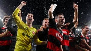A-League: Wanderers hang on for thrilling derby triumph