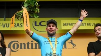 Cavendish makes Tour de France history with record stage victory
