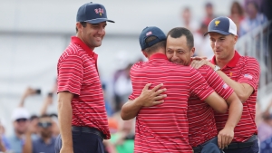 Spieth finishes undefeated as United States win the Presidents Cup