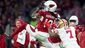 49ers cornerback Ward trashes Cardinals receiver Hopkins, calling him &#039;steroid boy&#039;