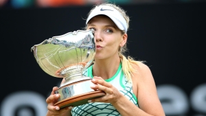 Katie Boulter fulfils childhood ambition with ‘special’ victory at Nottingham
