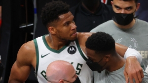 NBA playoffs 2021: Budenholzer and Bucks awaiting to discover severity of Giannis injury