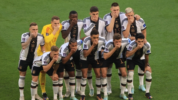 &#039;Denying us the armband is the same as denying us a voice&#039; – Germany protest FIFA&#039;s OneLove ban at World Cup opener