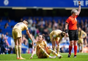 Injured Lucy Bronze out of Barcelona’s Champions League clash with Chelsea