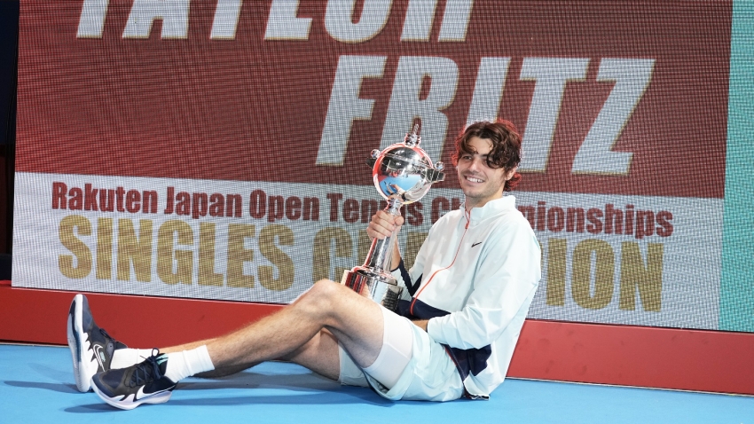 Fritz to break top 10 after emulating Sampras with Japan Open title triumph
