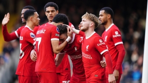 Liverpool move level on points with top-of-the-table Arsenal after win at Fulham