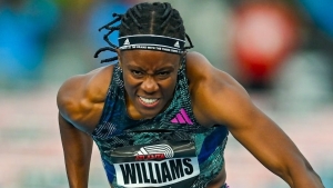 Williams ran a season-best 12.62 in Atlanta.
