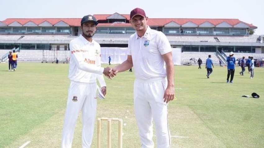 Bangladesh &#039;A&#039; hold on for draw against West Indies &#039;A&#039; in first unofficial Test