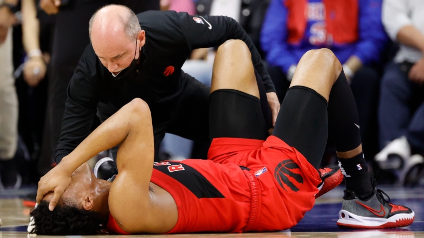 Scottie Barnes sprained ankle confirmed before Game 2