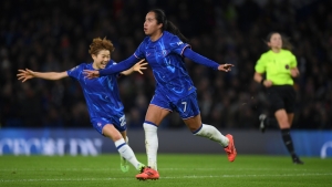 Chelsea 2-0 Manchester City: Bompastor&#039;s side go top of WSL with late show