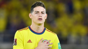 James Rodriguez returns to Europe with Olympiacos