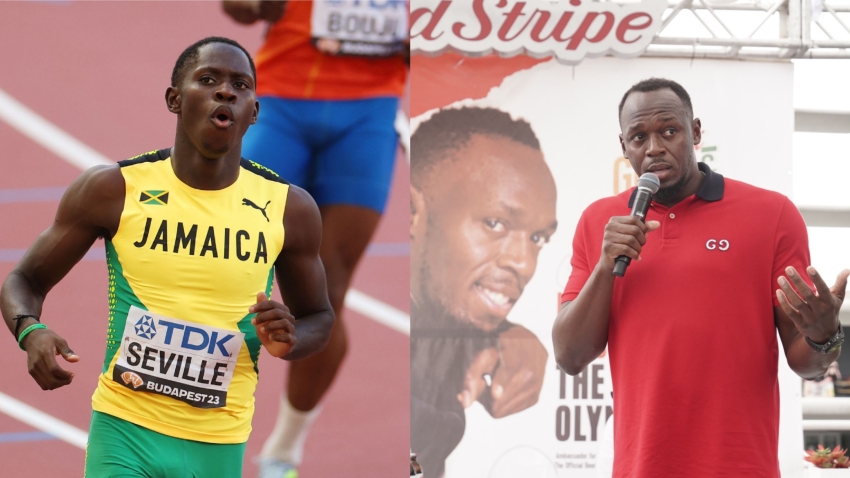Still alive: Bolt pleased with Ja's male sprinting resurgence; hopeful Seville will medal in &quot;wide open&quot; men's 100m in Paris