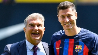 Laporta confident Barca can register all new signings after Lewandowski presentation