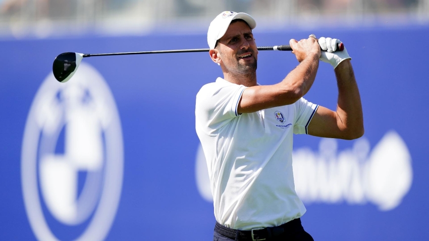 Djokovic, Bale and Sainz among stars to take on Ryder Cup match in Rome