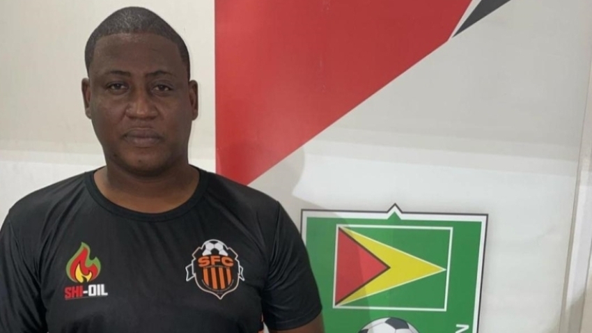 Alex Thomas takes the helm at Slingerz FC in Guyana's Elite League Championship opener