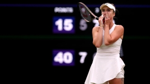 Elina Svitolina continues stunning Wimbledon run by downing top seed Iga Swiatek