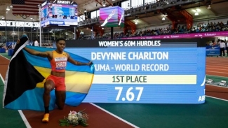 Devynne Charlton after her World Record performance recently.