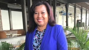 New Barbados Netball Association (BNA) President Dr Carmeta Douglin