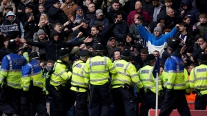 Play suspended after trouble in stands during West Brom v Wolves FA Cup tie