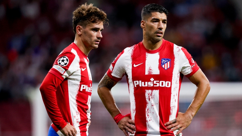 Simeone defends star strikers Suarez and Griezmann after slow start