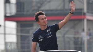 Williams driver Albon treated in intensive care after respiratory failure