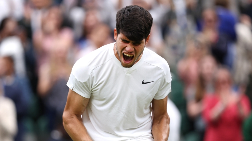 Wimbledon: Alcaraz hails &#039;unbelievable&#039; point after Humbert triumph