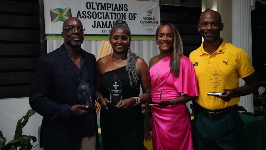 Debbie Byfield-Russell grateful for honour bestowed by Jamaica Olympians Association