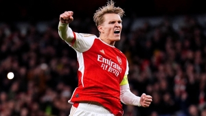 Martin Odegaard insists Arsenal fear no-one in Champions League last-eight draw
