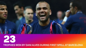 Barcelona announce sensational Dani Alves return