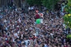 West Ham fans line streets to toast Europa Conference League champions